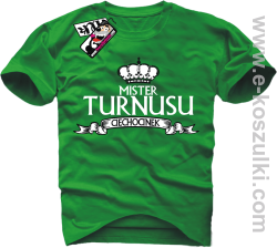 Mister Turnusu Ciechocinek - koszulka męska - zielony