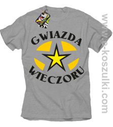 Gwiazda wieczoru - koszulka męska melanż