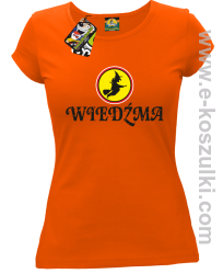 Wiedźma- koszulka damska orange