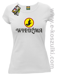 Wiedźma- koszulka damska white