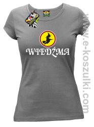 Wiedźma- koszulka damska grey
