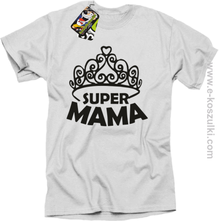 Super Mama korona Miss - koszulka męska