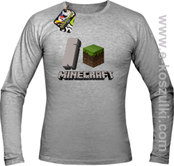 I love Minecraft - longsleeve melanż
