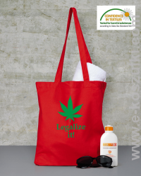 Legalize it gandzia ganja - Eco torba czerwona