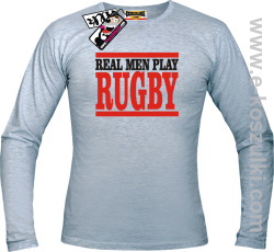 Rugby - longsleeve męski - melanżowy
