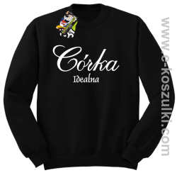 Córka idealna - bluza bez kaptura czarny