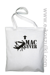 Mac Gyver - Eco torba biały