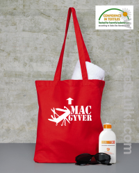 Mac Gyver - Eco torba czerwony
