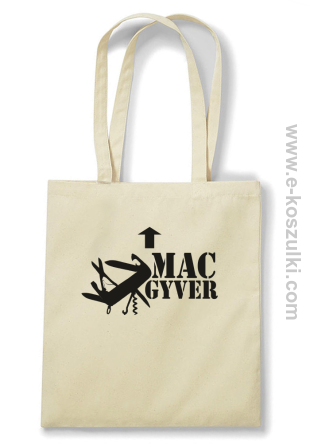 Mac Gyver - Eco torba beżowy