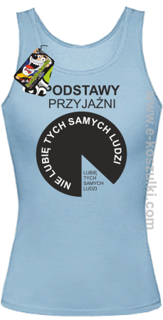 Podstawy przyjaźni - top damski 