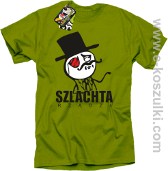 Szlachta rządzi - koszulka męska kiwi