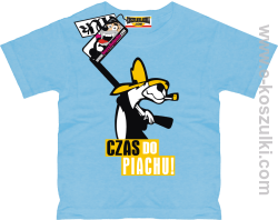 Czas do piachu koszulka dziecięca - błekitny