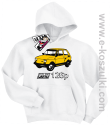 Fiat 126p bluza dziecięca - biały
