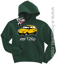 Fiat 126p bluza dziecięca - butelkowy