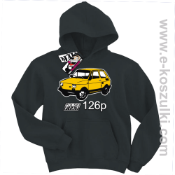 Fiat 126p bluza dziecięca - czarny