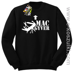 Mac Gyver - bluza  bez kaptura czarny
