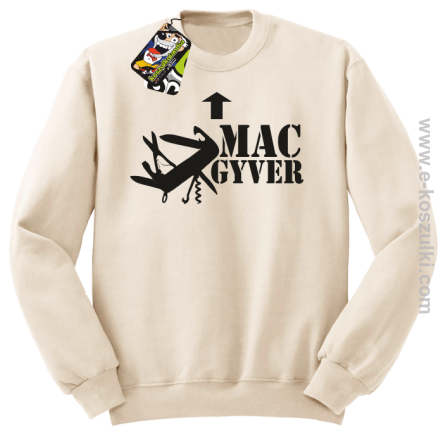 Mac Gyver - bluza  bez kaptura beżowy