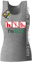 I'm ECO NO EAT - top damski melanż