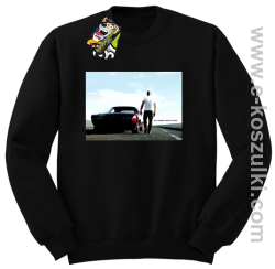 Fast furious all roads lead to this - bluza bez kaptura czarna