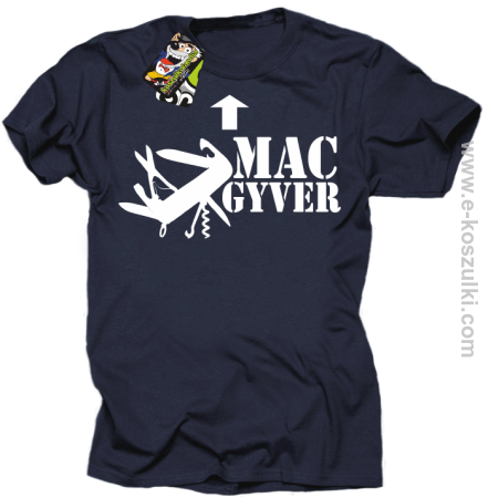 Mac Gyver - koszulka męska