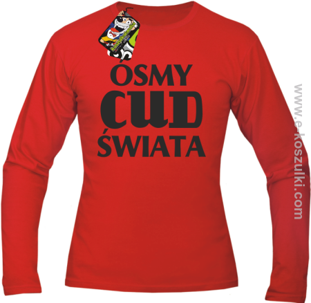 Ósmy cud świata - longsleeve męski