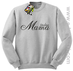 Idealna mama - bluza bez kaptura melanżowa