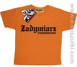 Zadymiarz podwórkowy koszulka dziecięca - pomarańczowy
