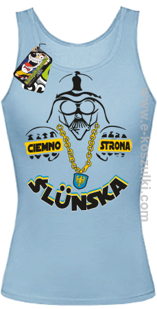 Ciemno strona Ślunska - top damski 