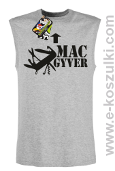 Mac Gyver - bezrękawnik męski melanż
