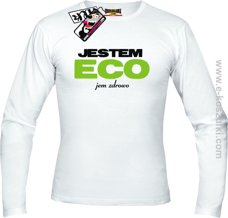 Jestem ECO - longsleeve męski