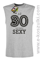 Już 30-stka ale ciągle sexy - bezrękawnik męski melanż