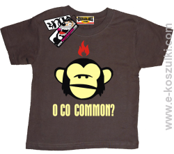 O co common ? koszulka dziecięca - brązowy