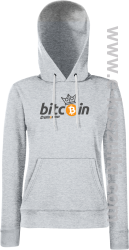 Bitcoin Standard Cryptominer King - bluza damska kaptur melanż 