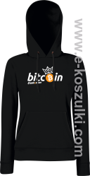 Bitcoin Standard Cryptominer King - bluza damska kaptur czrna