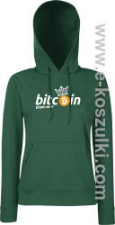 Bitcoin Standard Cryptominer King - bluza damska kaptur butelkowa