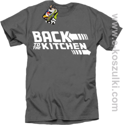 Back to the kitchen - koszulka męska szara