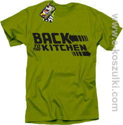 Back to the kitchen - koszulka męska kiwi
