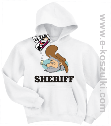 Sheriff old man bluza dziecięca - biały