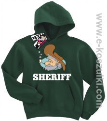Sheriff old man bluza dziecięca - butelkowy