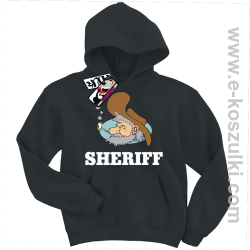 Sheriff old man bluza dziecięca - czarny
