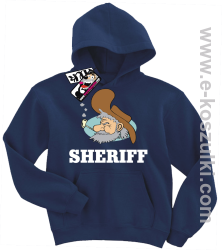 Sheriff old man bluza dziecięca - granatowy