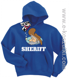 Sheriff old man bluza dziecięca - niebieski