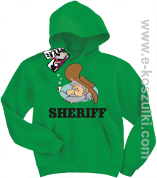 Sheriff old man bluza dziecięca - zielony