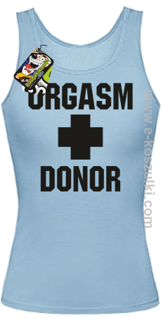 Orgasm Donor - top damski 