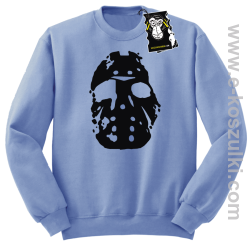 Maska - super bluza bez kaptura błękitna