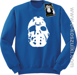 Maska - super bluza bez kaptura niebieska