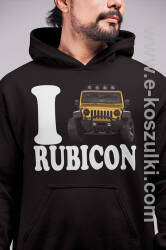 I love RUBICON - bluza męska z kapturem 2