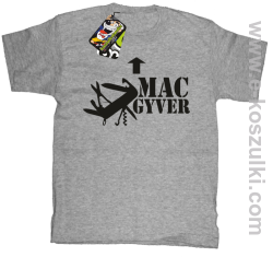 Mac Gyver - koszulka dziecięca melanż