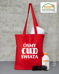 Ósmy cud świata - ECO torba czerwona