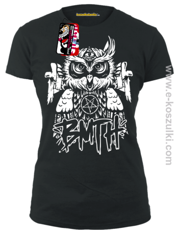 BMTH Pentagram Sowa - koszulka damska